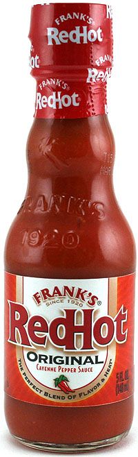 Frank's Rot Hot Chilisauce 23 oz