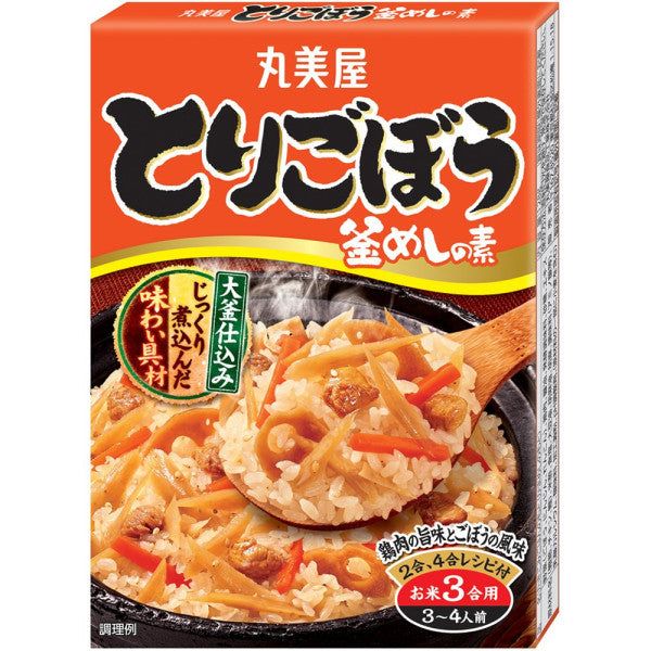 MARUMIYA Hähnchen & Burdock Root Kamameshi Nudeln – Leckere japanische Aromen – Tokyo Snack Land
