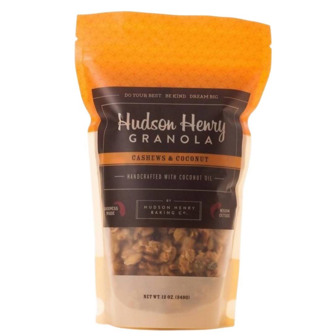 Hudson Henry Cashews & Kokos Granola Taschen – 6 Taschen x 12oz Etui