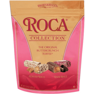 braun & haley roca sammlung buttercrunch toffee, 27 oz.