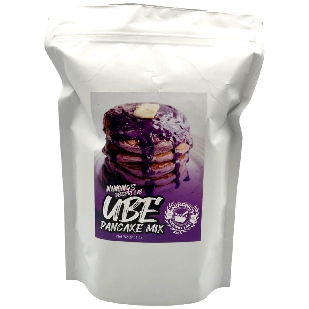 Ninong's Dessert Lab – Ube Buttermilch Pfannkuchen Trockenmischung