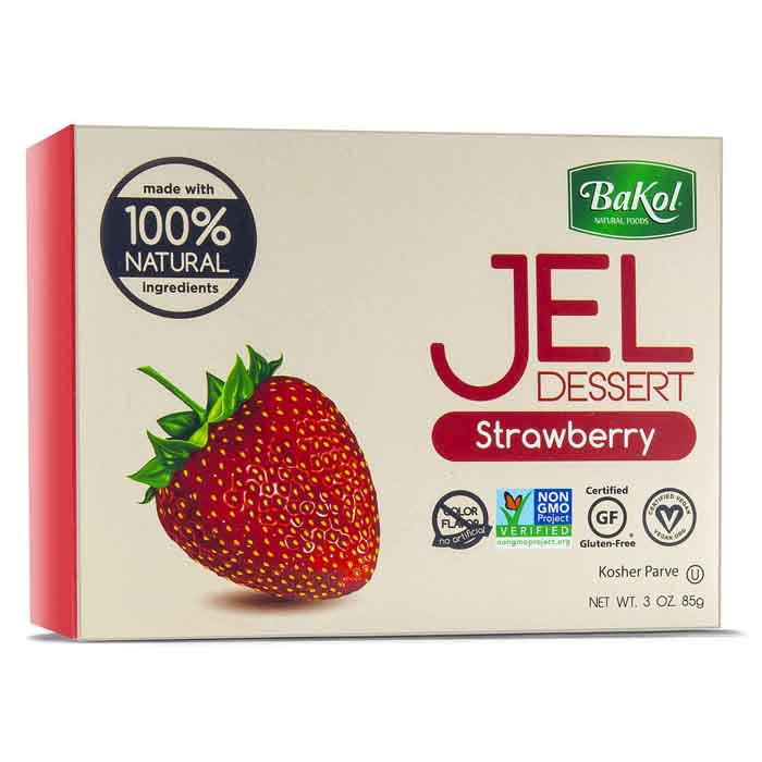 Bakol – Jel Dessert – Erdbeere, 3oz