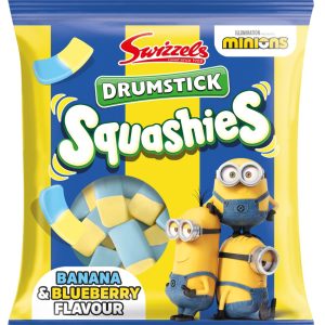 Swizzles Squashies Drumstick – Banana & Heidelbeeren
