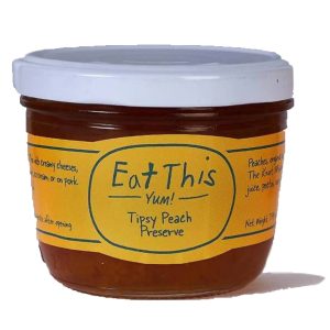 Tipsy Pfirsich Marmelade – Tub – 32oz