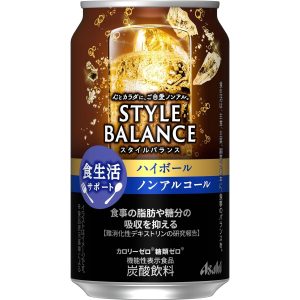 Asahi Stil Balance nicht alkoholischen Whiskey Highball Mocktail – 350ml