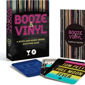 Alkohol & Vinyl eine Musik & Mixed Drinks Matching Spiel