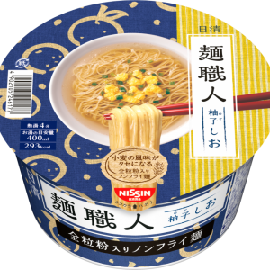 Nissin “Menshokunin, Salz und Yuzu-Geschmack, 1 Tasse, – 87g