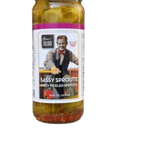 Sassy SprossenTM – bruce julian heritage foods – 16 Unzen Glas