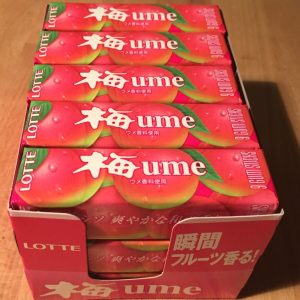 Loste, Kaugummi, -ume- 9 Kaugummistäbchen x 15