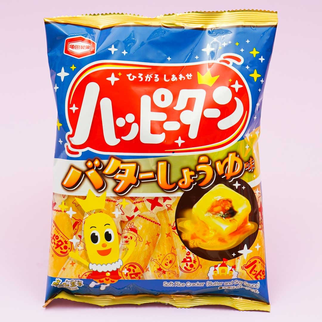 Kameda Happy Turn Reis Crackers – Butter Sojasauce