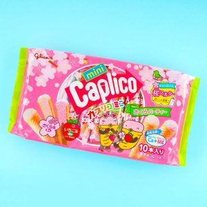 Glico Caplico Sakura Mini-Eis-Snacks – 10 Stück