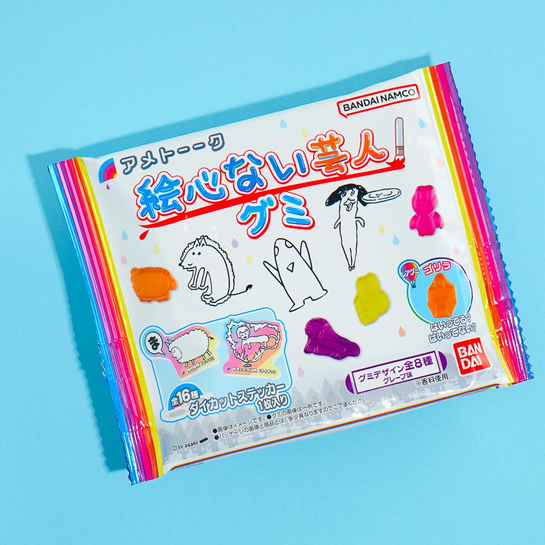 Bandai Ame Talk! Artless Komiker Gummis mit Aufkleber