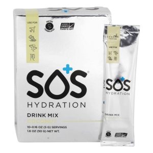 SOS Hydration – Electrolyte Drink Mischung Kokosnuss, 1,6 oz