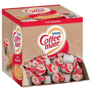 Nestle Kaffee Mate Kaffee Creamer, Original, Flüssige Creamer Singles, Nicht Molkerei, Keine Kühlung, 180 Stück
