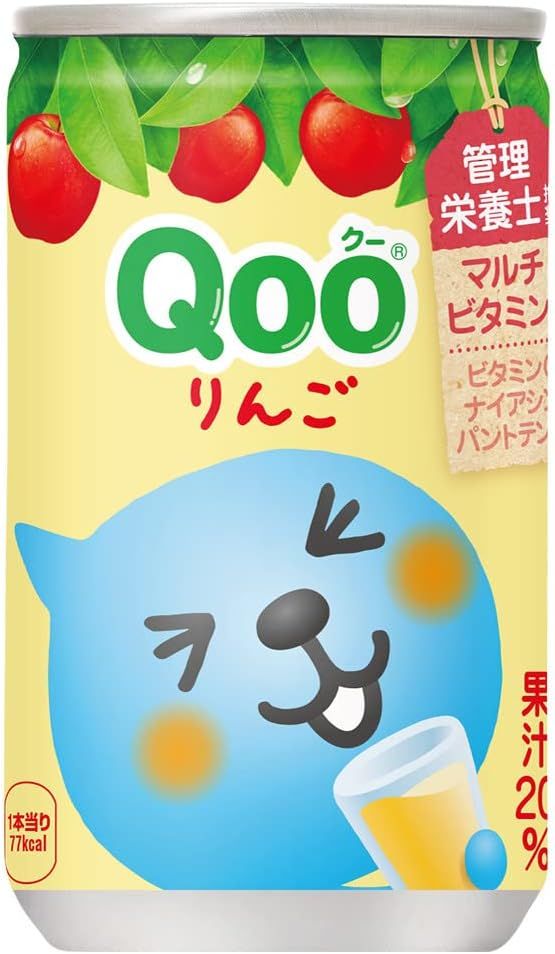 Coca-Cola Japan, Qoo, Minnutes Maid, Apfel, 160ml, 30 Dosen