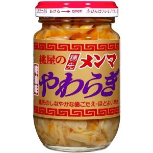 Momoya, hosaki menma yawaragi, eingelegte Spitzen von Bambustrieben, – 115g