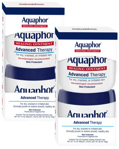 Aquaphor Advanced Therapy Heilsalbe 14 oz, 4 Stück