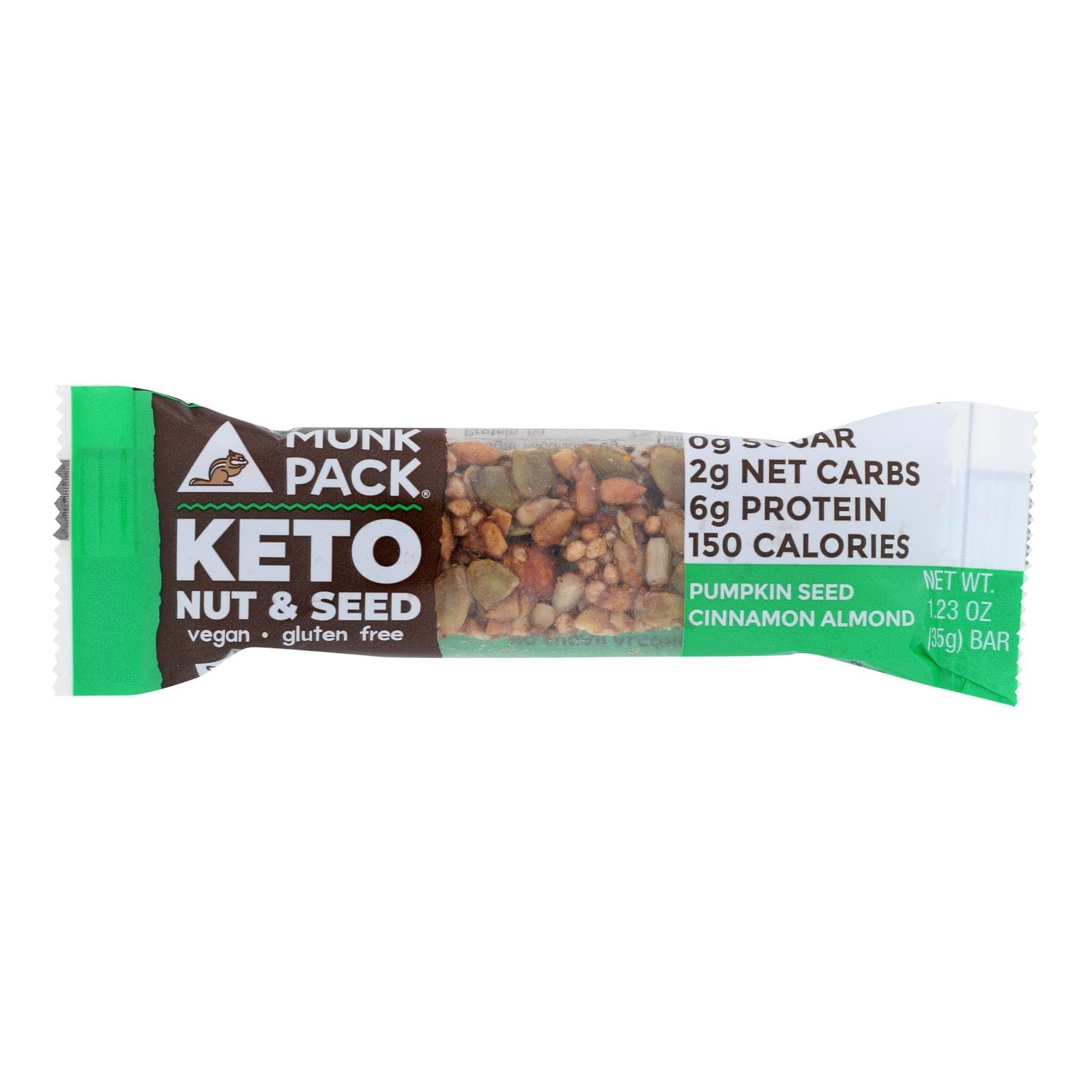 Munk Packung – Keto Nt&sd Pmknsd Zimtmandel -1.23 oz – Packung mit 12 Stück