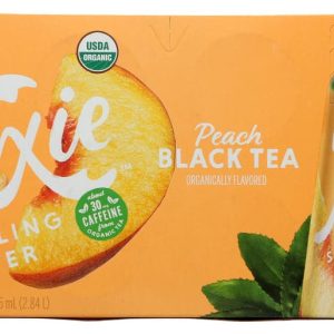 Nixie – sprudelnd Wasser Pfirsich, 12 Unzen Packung mit 3