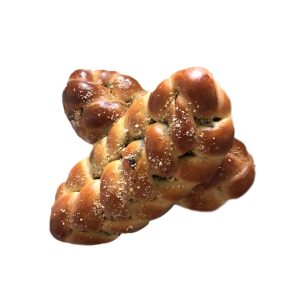 Zucker, Butter, Schokolade Schokolade Haselnuss Challahs – 1 Laib