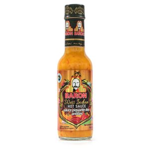 Baron All natürliche westindische scharfe Sauce – gelb