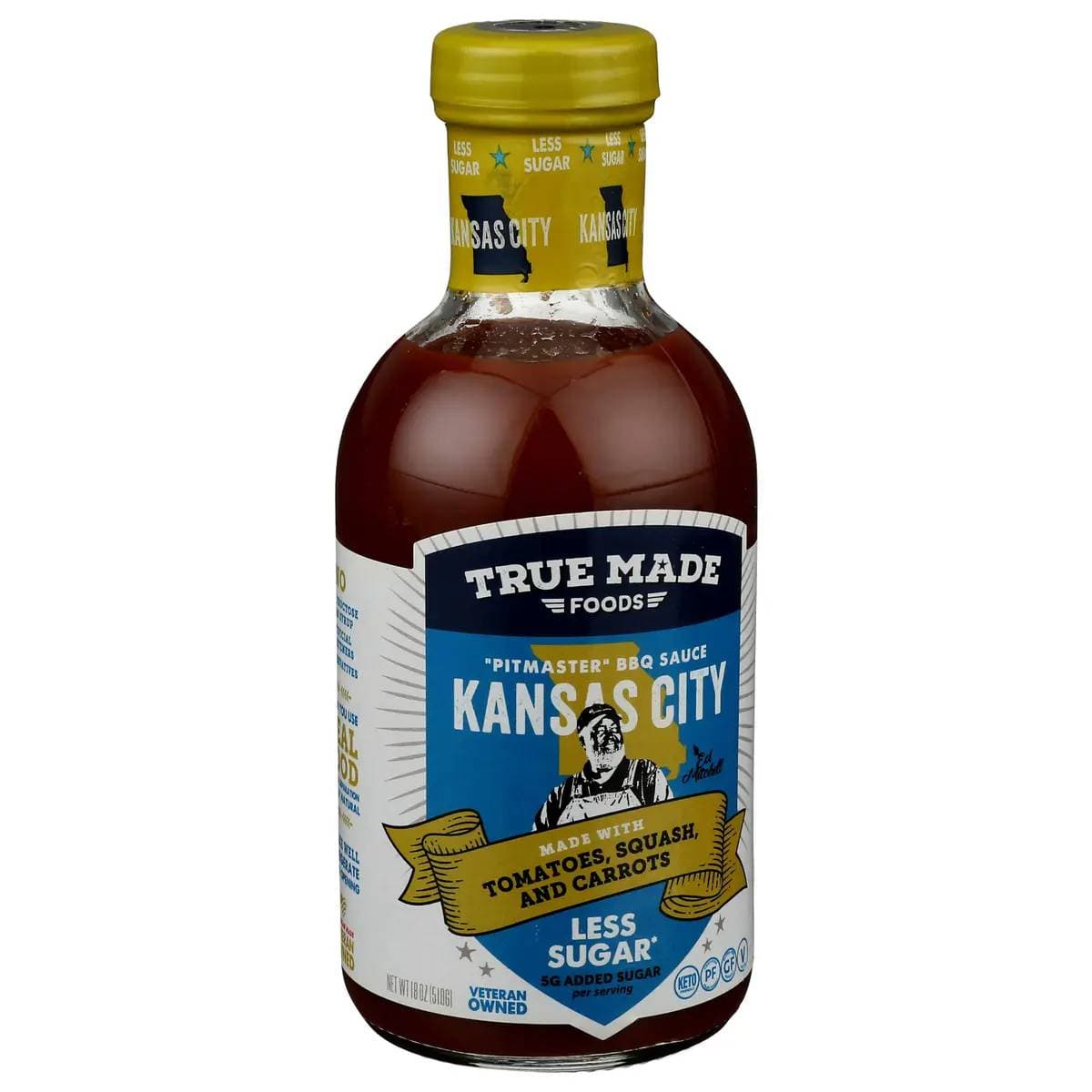 True Foods Grillsauce, 18 fl oz – Packung mit 6 Stück
