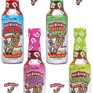 Ass Kickin scharfe Saucen Sorte 4 Packung, 4/ . – 5oz