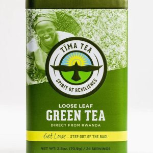 Sarilla Bio-grüner Tee lose: Dosen und Schüttgut
