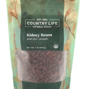 Kidney Bohnen, dunkelrot, bio