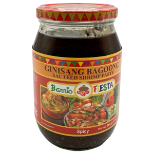 Barrio Fiesta Ginisang Bagoong Sauteed Garnelenpaste – Würzig – GROSS – 500 G