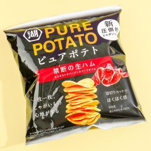 Koikeya reine Kartoffelchips – verbotener Rohschinken