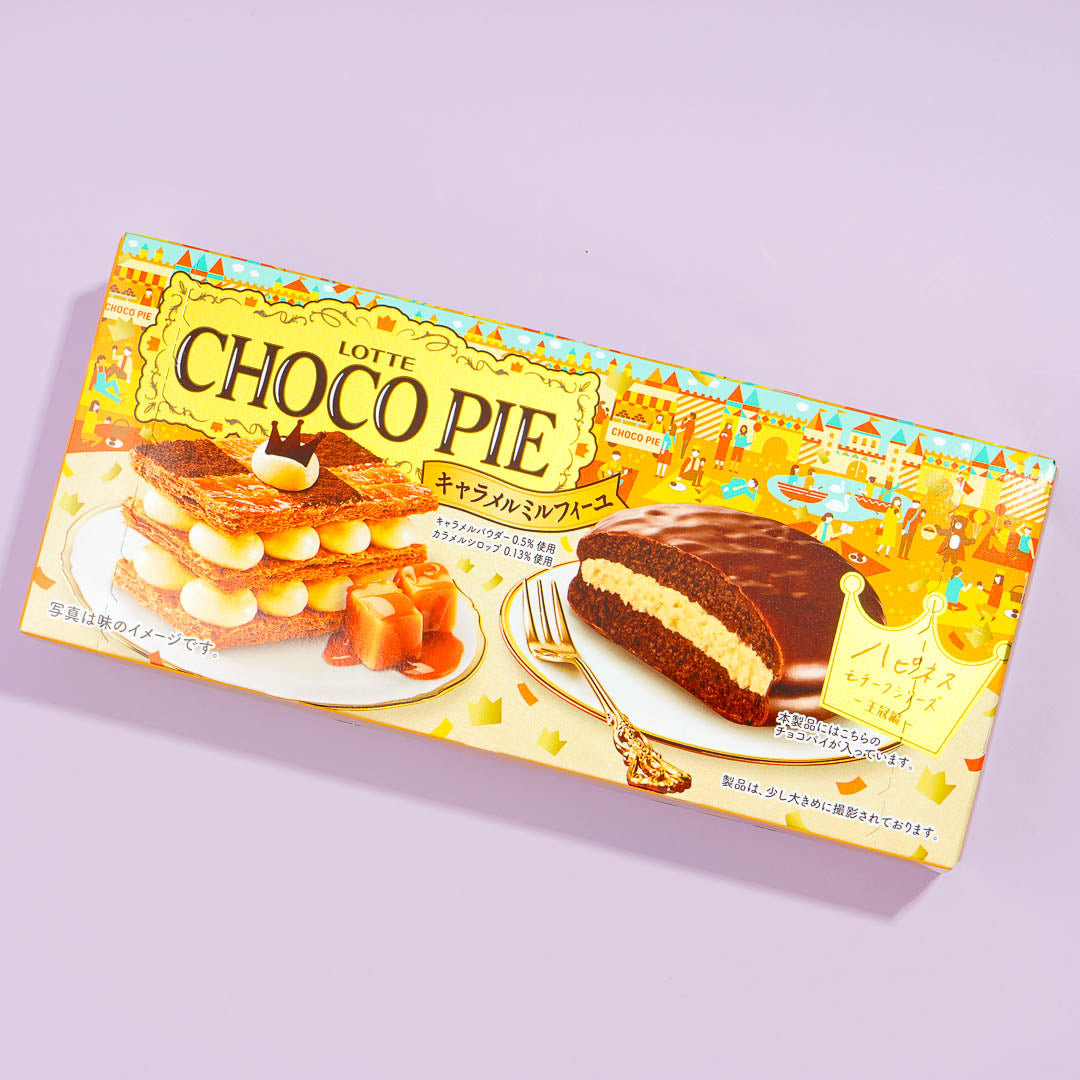 Lotte Choco Kuchen Box – Karamell Mille Feuille