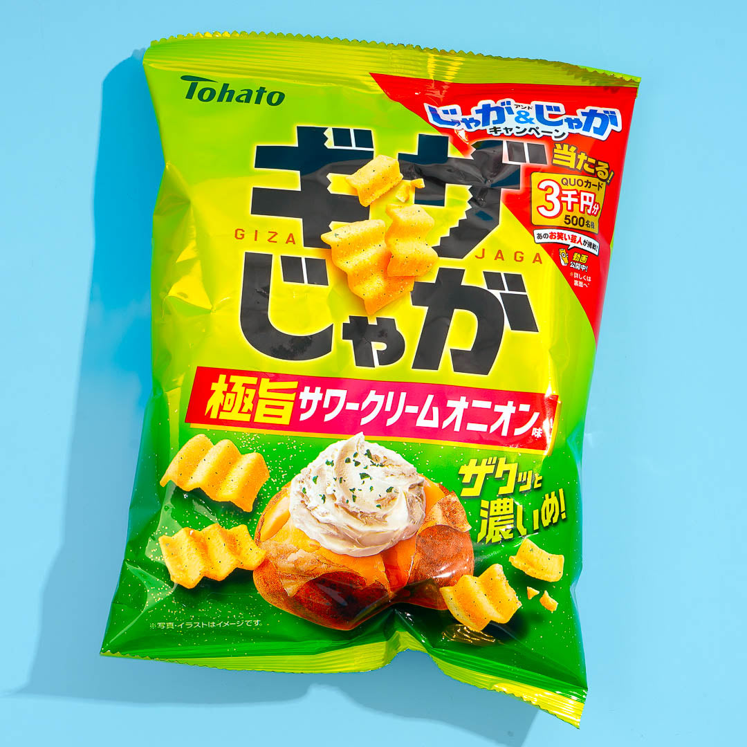 Tohato Giza Jaga Kartoffelchips – sauer Creme & Zwiebel