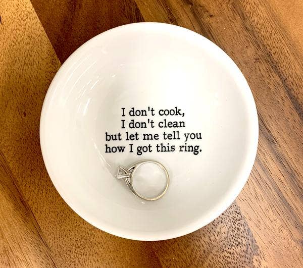 Buffalovely – Ich koche nicht, ich säubere nicht Trinket Dish