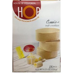 House of Polvoron – HOP – Classic – Soft Kekse – 18 Stück – 234 g
