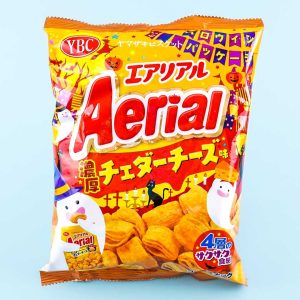 Aerial Halloween Mais-Snacks – dicker Cheddar-Käse