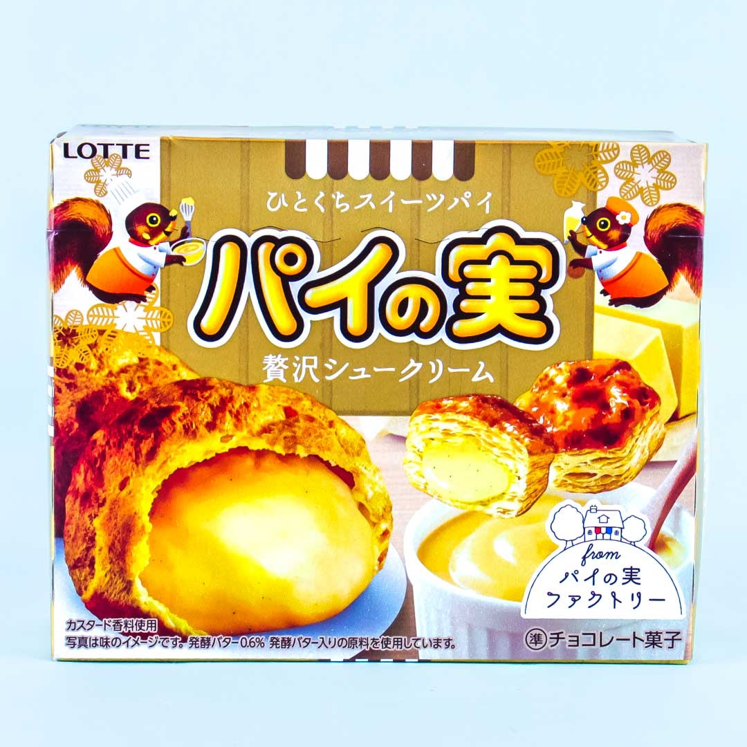 Lotte Pai no Mi Gebäck – Luxus-Creme-Puffs