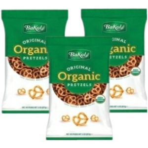 Bakol Bio Brezeln gesalzen, 8 Unzen (Packung 3)