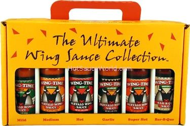 Wing Time Ultimate Wing Sauce Sammlung, 3/12oz