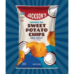 Jackson’S Chips pto süß n Kokosöl 5 Unzen – Packung mit 12