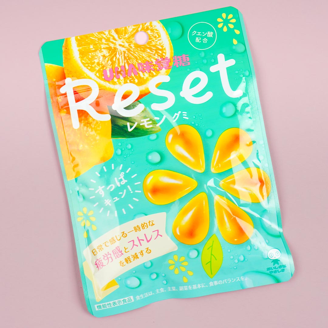 UHA Mikakuto Reset Gummies – Zitrone