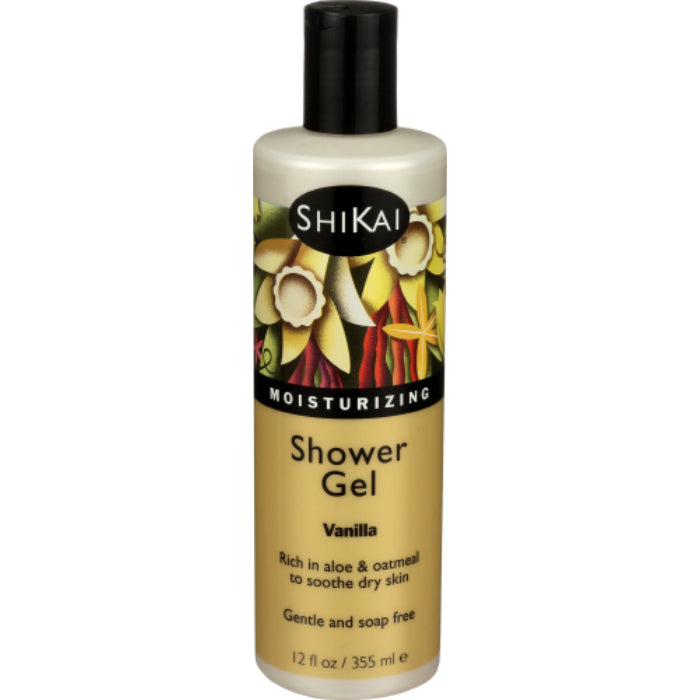 Shikai Duschgel, Vanille, 12 Oz – Packung mit 3