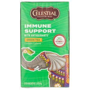 Celestial Seasonings Grüner Tee Immununterstützung mit Antioxidantien, 20
