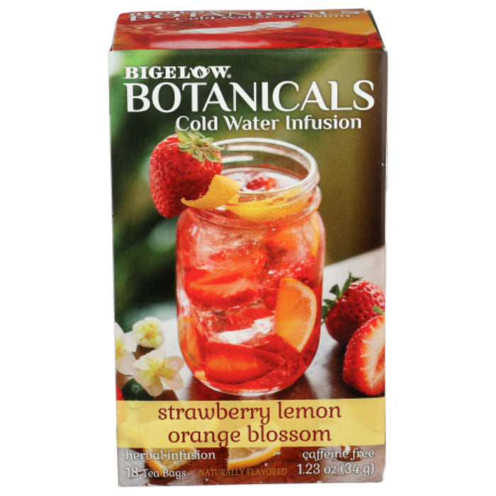 Bigelow Erdbeer-Zitronen-Orange-Tee, 1.23 oz – Packung mit 6