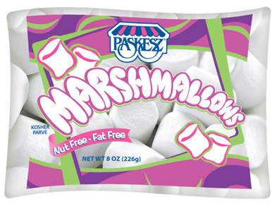 Paskesz Weiße Marshmallows, 8 oz