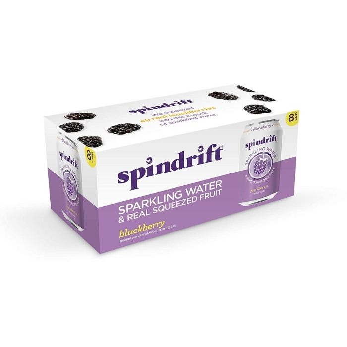 Spindrift – Frucht-aromatisiert Schaumwasser, 8-Packung – mehrere Aromen