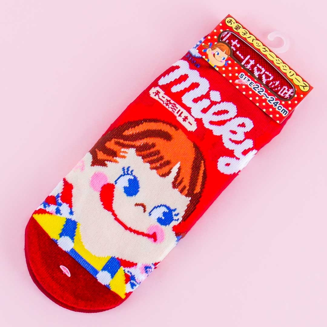 Milky Grinning Peko-Chan Socken