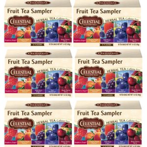 Celestial Seasonings Fruit Tee-Probenahmegerät, 18 Zähler (6 Packung)