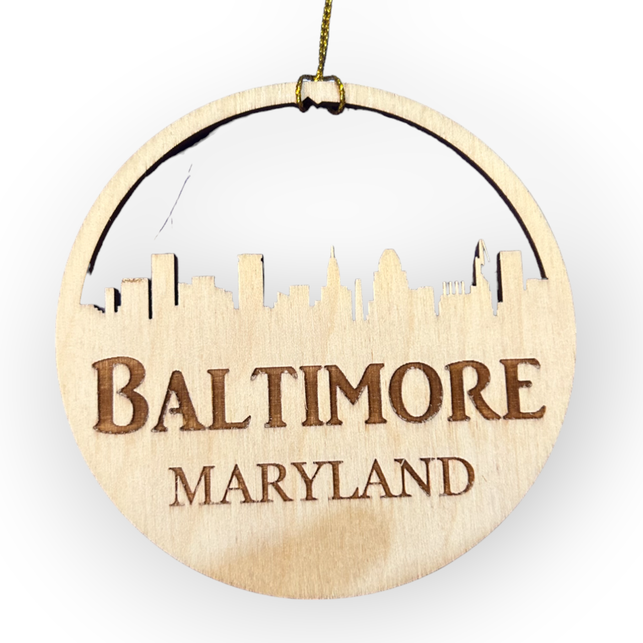 Leroy Weihnachtsschmuck Baltimore Skyline