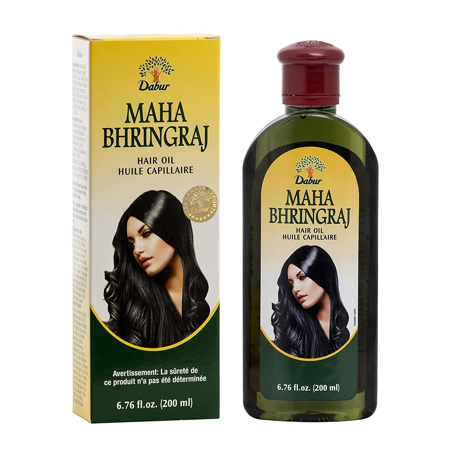 Dabur Maha Bhringaj Kräuterhaaröl (200 ml / 6,76 fl oz)